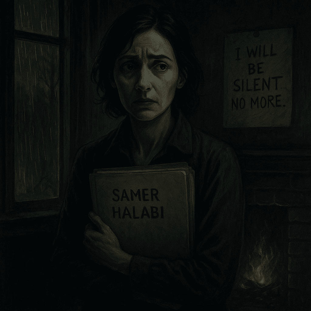 A Voice in the Dark Illustration